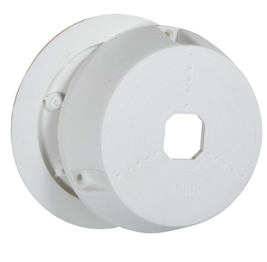 Caixa de Conexões p/ Câmaras Domo (Branco) - CAMBOX