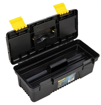 Caixa de Ferramentas Plástico 12" (Amarelo/Preto) - DELI