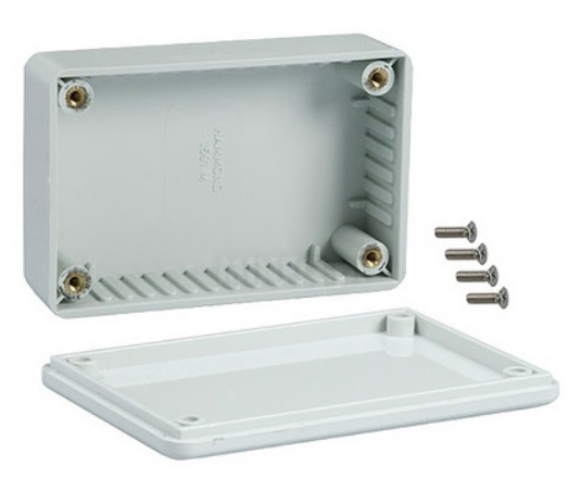 Caixa de Montagem ABS Cinza Escuro (120 x 60 x 30 mm) - VELLEMAN