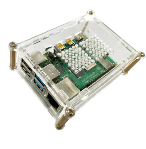 Caixa em Acrílico p/ Raspberry Pi 4