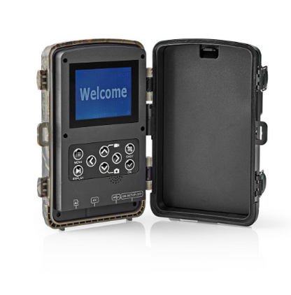 Camara Vida Selvagem IP56 16MP 1080p (Inclui LCD a Cores) - NEDIS WCAM150GN
