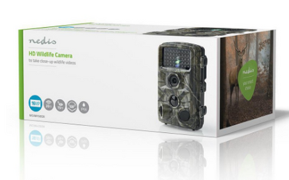 Camara Vida Selvagem IP56 16MP 1080p (Inclui LCD a Cores) - NEDIS WCAM150GN
