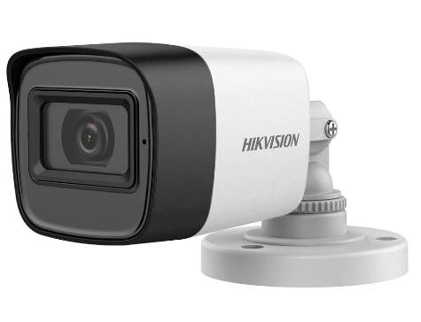 Câmara Vigilância 4-EM-1 (HDTVI/HDCVI/AHD/CVBS) Bullet 1080p 3,6mm IR 30m c/ Mic - IP67- HIKVISION