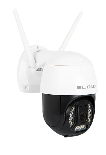 Câmara de Vigilância Rotativa 4G PTZ 3MP H-343 - BLOW