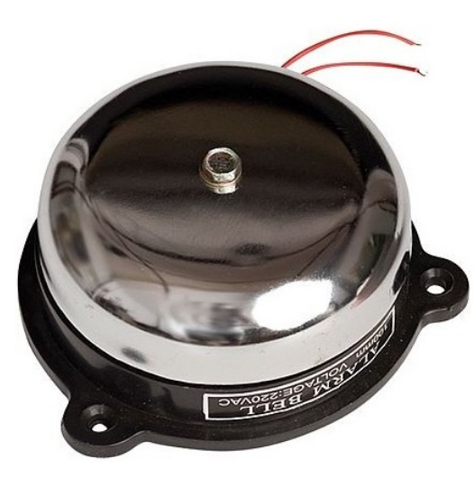 Campainha Cromada 220V 86dB (Ø10cm) - GSC
