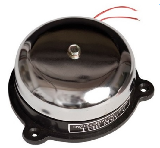 Campainha Cromada 220V 86dB (Ø 7,5cm) - GSC