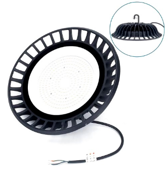Campânula LED SLIM IP65 p/ Armazens 220V 200W 4000K 18000Lm