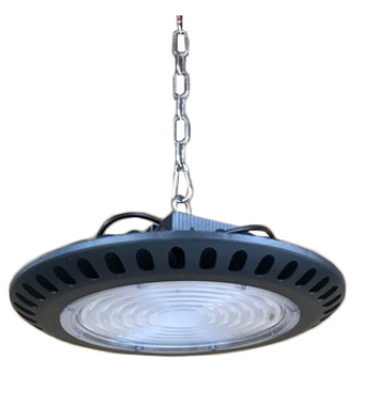 Campânula LED SLIM IP65 p/ Armazens 220V 300W 6000K 27000Lm