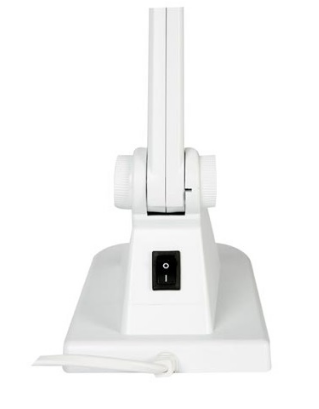 Candeeiro Mesa c/ Lupa 3+12 Dioptrias 12W + Tampa (Branco) - VELLEMAN