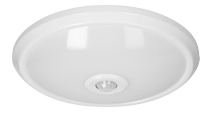 Candeeiro Plafon em LED 16W Branco 4000K 1100Lm c/ Sensor Movimento 360º - ADVITI