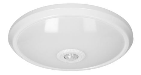 Candeeiro Plafon em LED 16W Branco 4000K 1100Lm c/ Sensor Movimento 360º - ADVITI