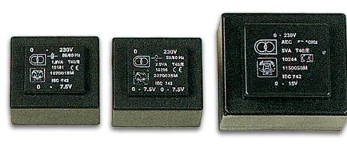 Transformador Encapsulado 5VA 1 x 24V / 1 x 0,208A