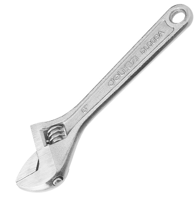 Chave Inglesa Ajustável 6" 155mm EDL006A (Prateado) - DELI