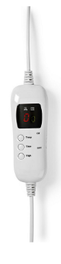 Cobertor Eléctrico 60W (150x80cm) - NEDIS