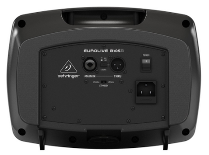 Coluna Ultra Compacta 5" B105D 50W c/ MP3 Player e Streaming de Áudio Bluetooth - BEHRINGER