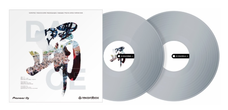 Conjunto Vinil de Controlo DJ (Transparente) - Pioneer