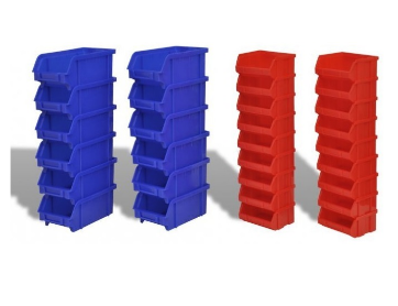 Conjunto de 30x Caixas de Armazenamento