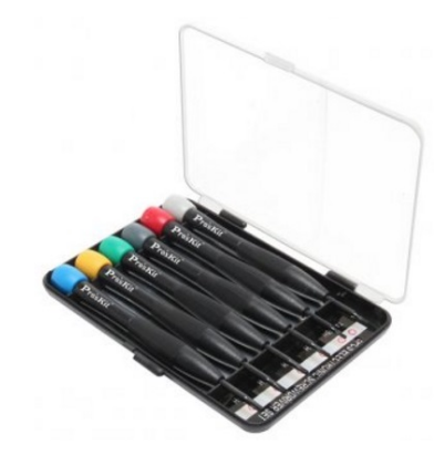 Conjunto de 6 Chaves Precisão Torx - Proskit