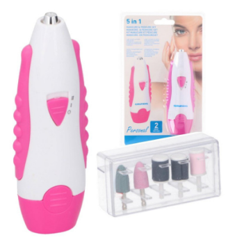 Conjunto de Manicure/Pedicure c/ 6 Pedras - GRUNDIG