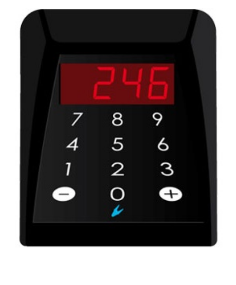 Consola Digital de Chamada com Display s/ Fios para Gestor de Vez TD3
