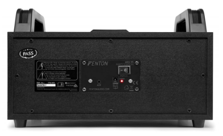 Consola de Som Portátil DJ 100W c/ USB/SD/BLUETOOTH c/ Bateria (MDJ95) - FENTON