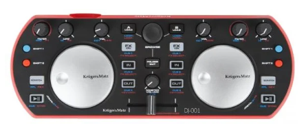 Controlador DJ MIDI USB Virtual DJ (DJ-001) - Kruger&Matz