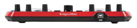 Controlador DJ MIDI USB Virtual DJ (DJ-001) - Kruger&Matz