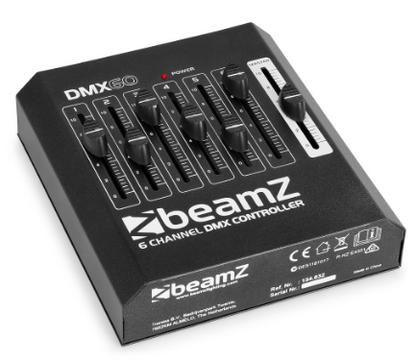 Controlador DMX 6 Canais (DMX60) - beamZ