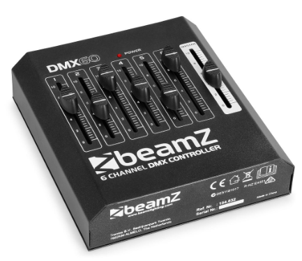 Controlador DMX 6 Canais (DMX60) - beamZ