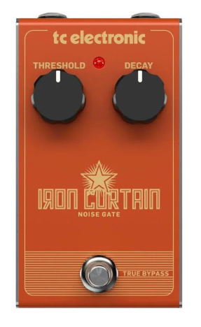 Controlador Efeitos de Guitarra Iron Curtain Noise Gate - TC ELECTRONIC