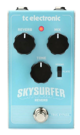 Controlador Efeitos de Guitarra Skysurfer Reverb - TC ELECTRONIC