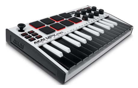 Controlador de Teclado Mini MK3 (Branco) - AKAI