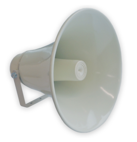 Corneta 30W c/ Transformador Linha 100V IP66 (Cinza)