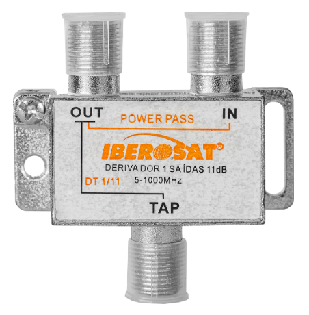 Derivador 2 Vias 5-1000MHz 11dB - IBEROSAT