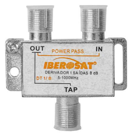 Derivador 2 Vias 5-1000MHz 8dB - IBEROSAT