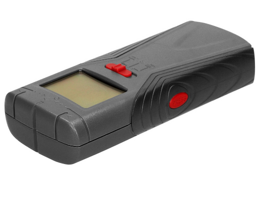 Detector de Metais, Madeiras e Cabos "3-EM-1" c/ Visor LCD - VIRONE