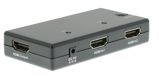 Distribuidor de Sinal HDMI 3 Entradas / 1 Saida