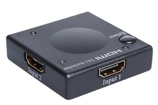 Distribuidor de Sinal HDMI 3 Entradas / 1 Saida
