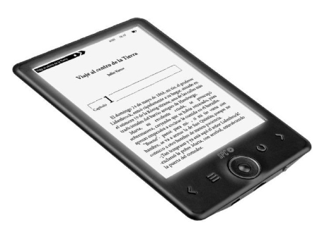 E-Book 6" Dickens Light 2 8GB (Preto) - SPC