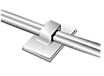 Emb. 10x Abraçadeiras Adesivas passa Cabos (27 x 17 mm) - VELLEMAN