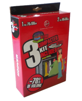 Embalagem de Sacos Compacter Kit - HOOVER