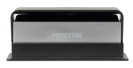 Escova Limpeza em Fibra de Carbono e Veludo p/ Discos de Vinil - FONESTAR