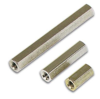 Espaçador de Aço Hexagonal 20mm M2.5 Parafuso