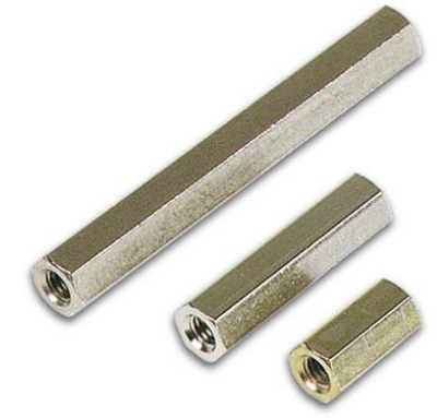 Espaçador de Metal Hexagonal 10mm M3 Fêmea-Fêmea