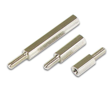 Espaçador de Metal Hexagonal 5mm M3 Macho-Fêmea