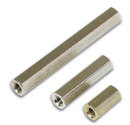 Espaçador de Metal Hexagonal 8mm M3 Fêmea-Fêmea