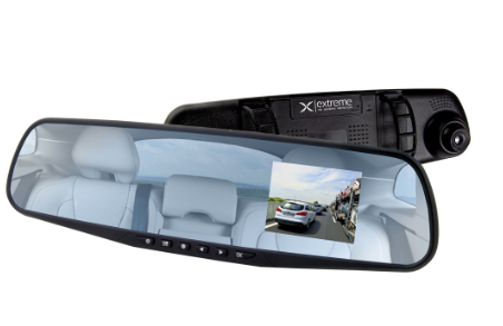 Espelho Retrovisor c/ Camara Gravadora (LCD 2,4") - EXTREME