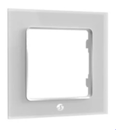 Espelho p/ Interruptores Shelly (Branco) - Shelly Wall Frame 1