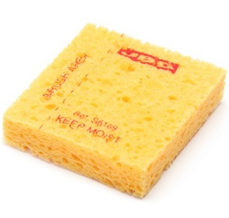 Esponja Limpeza (58x58mm) p/ Ferro de Soldar - JBC