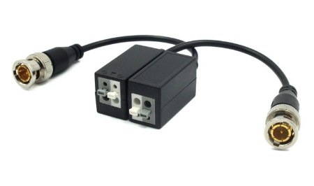 Extensor BNC via Cabo UTP (Optimizado para HDTVI / HDCVI / AHD)